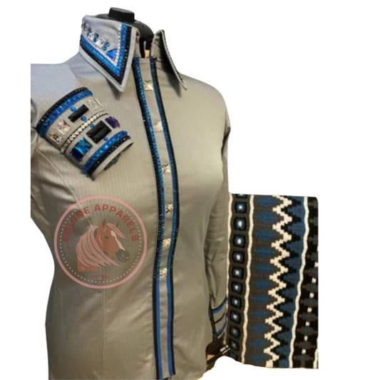 Show Shirt With Saddle Blanket