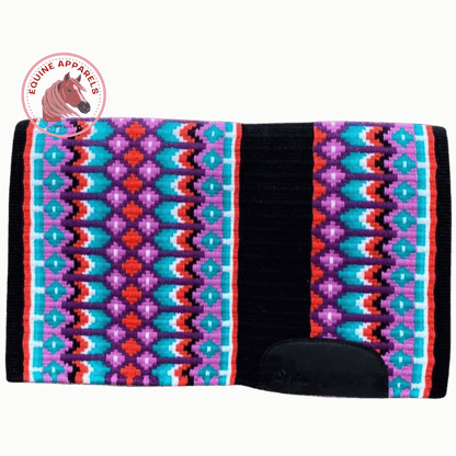 stylish show saddle pad | saddle pad with wool lining