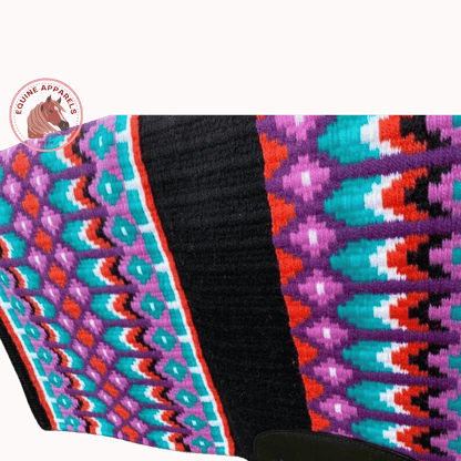 stylish show saddle pad | saddle pad with wool lining